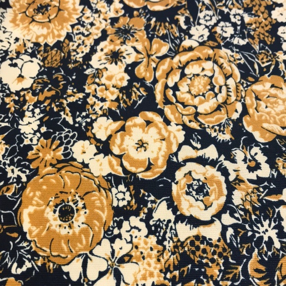 Lularoe Carly Multi-color Floral High Low Dress XS - Picture 4 of 4